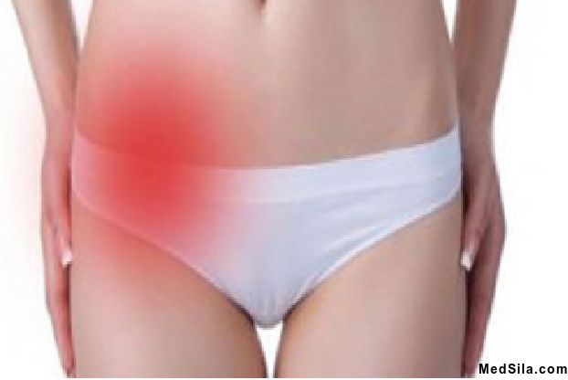 Очаг боли при гинекологической патологии